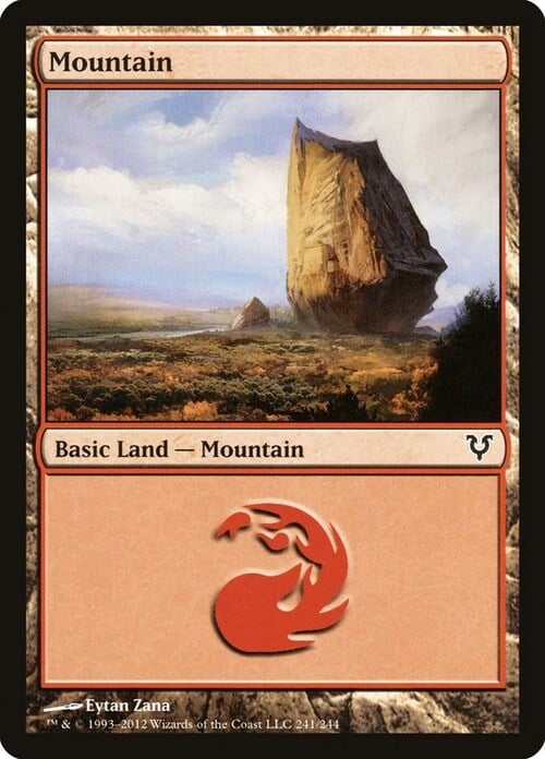 Mountain Card Front