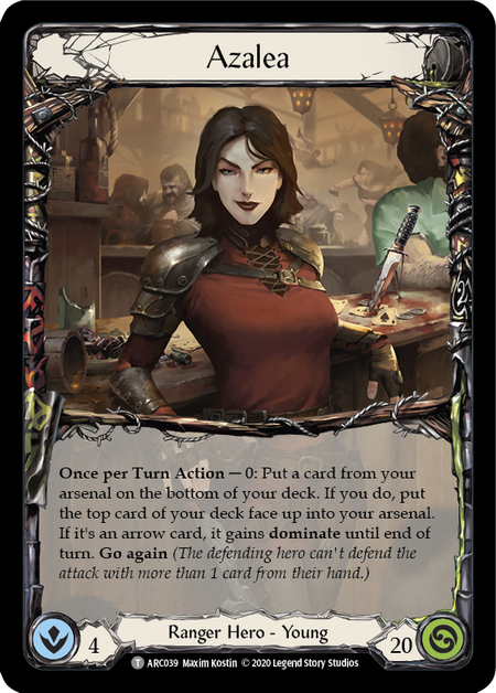 Azalea // Nebula Blade Card Front