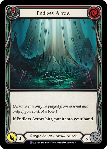 Endless Arrow Card Front
