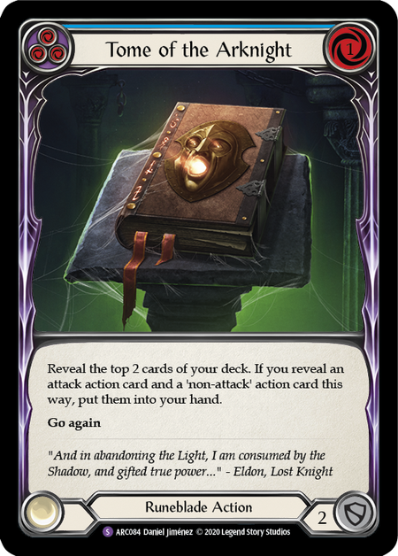 Tome of the Arknight Card Front