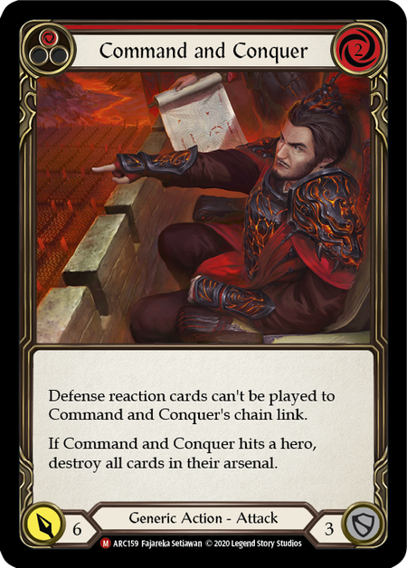 Command and Conquer Card Front