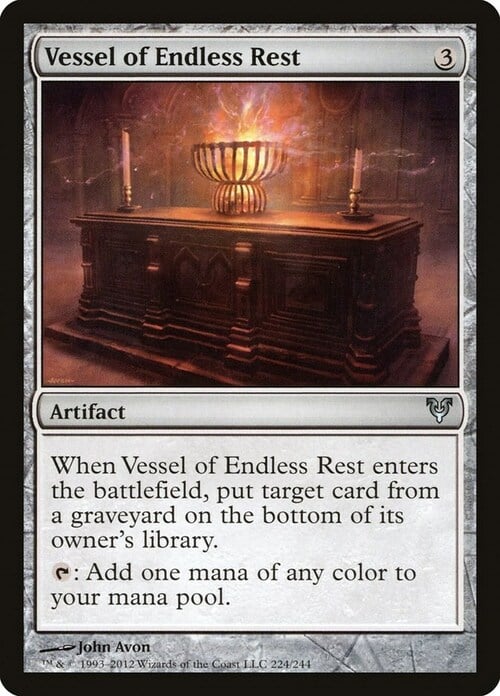 Vessel of Endless Rest Card Front