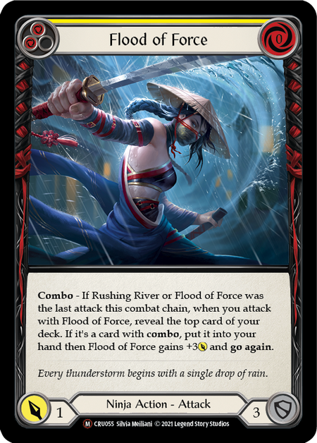 Flood of Force Card Front