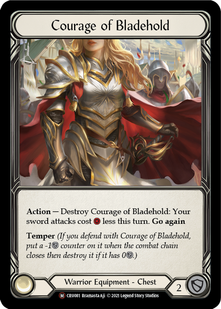 Courage of Bladehold Card Front