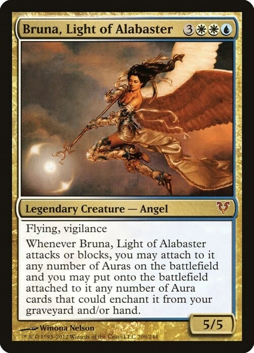 Bruna, Light of Alabaster Card Front