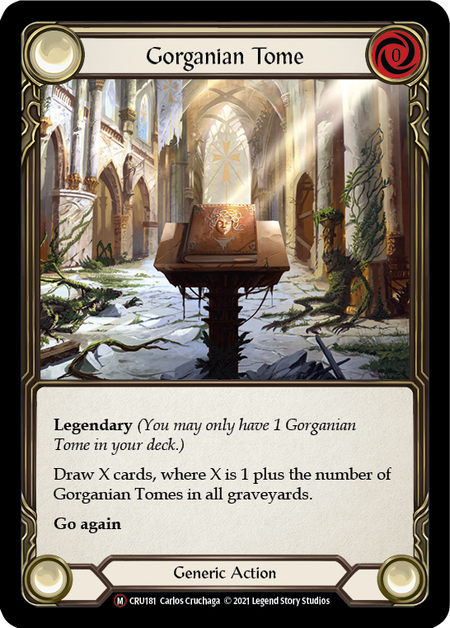 Gorganian Tome Card Front