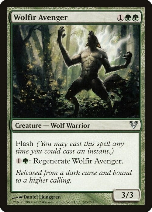 Wolfir Avenger Card Front