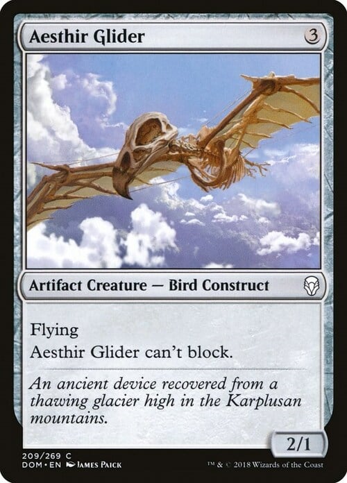 Aesthir Glider Card Front