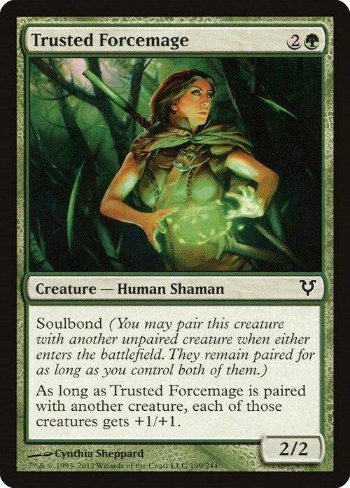 Trusted Forcemage Card Front