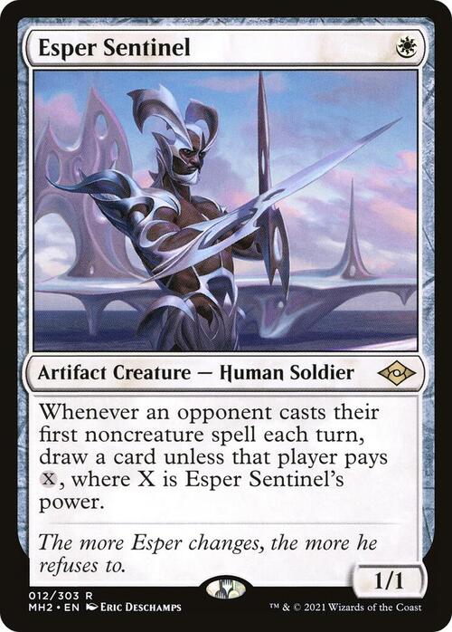 Sentinella di Esper Card Front