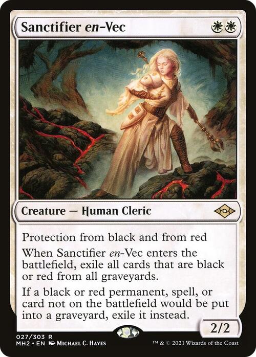 Santificatrice en-Vec Card Front