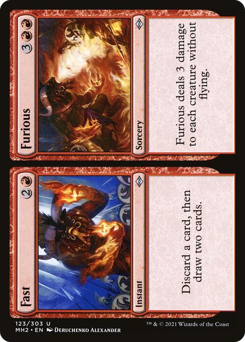 Fast // Furious Card Front