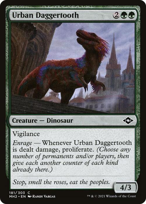 Urban Daggertooth Card Front
