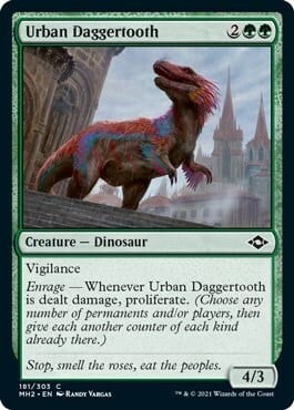 Urban Daggertooth Card Front