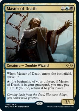 Maestro di Morte Card Front