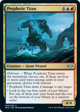 Prophetic Titan Card Front