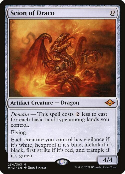 Progenie di Draco Card Front