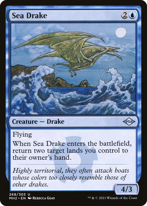 Draco del mar Frente