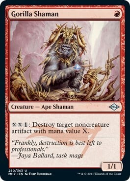 Gorilla Shaman Card Front