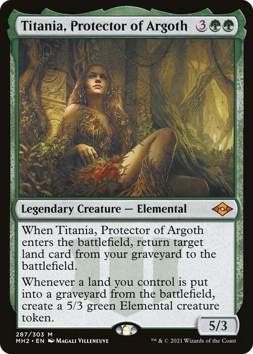 Titania, Protettrice di Argoth Card Front