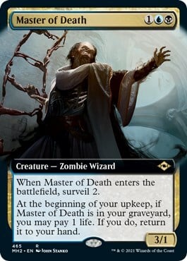 Master of Death Card Front