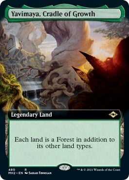 Yavimaya, Cradle of Growth Card Front