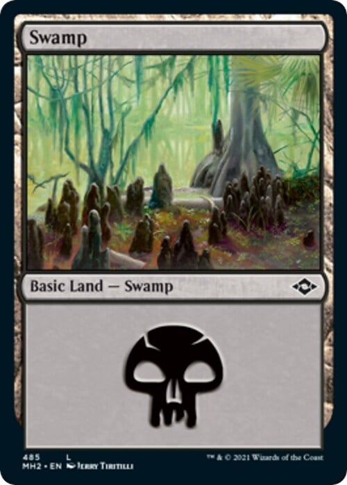 Swamp Card Front