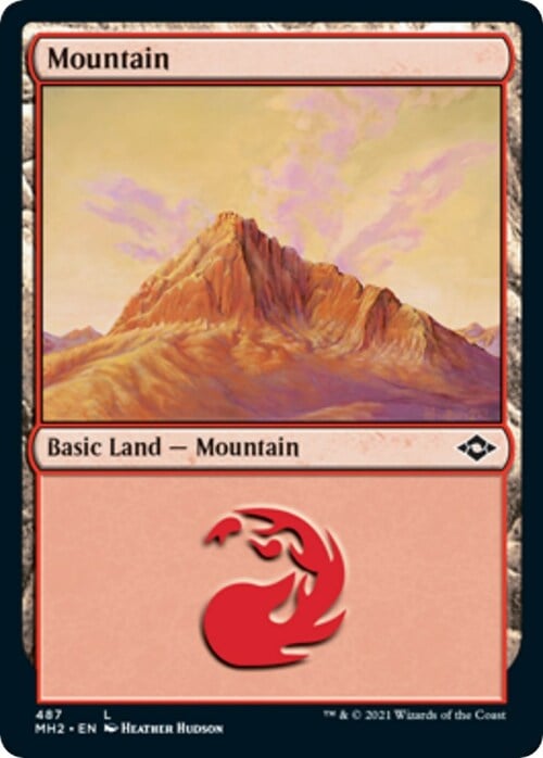 Mountain Card Front