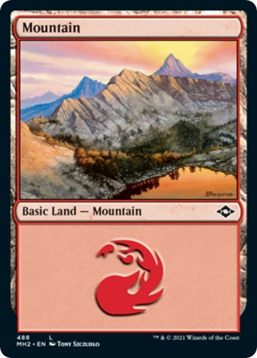 Mountain Card Front