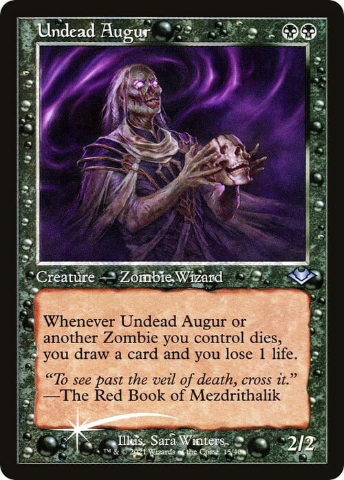 Undead Augur Card Front