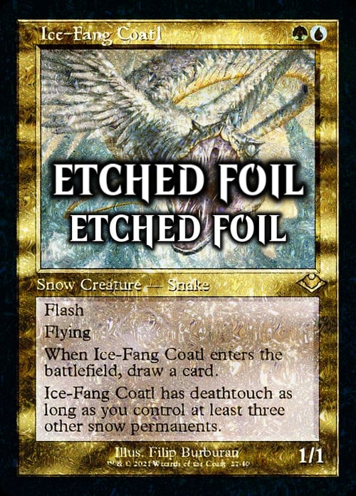 Ice-Fang Coatl Card Front