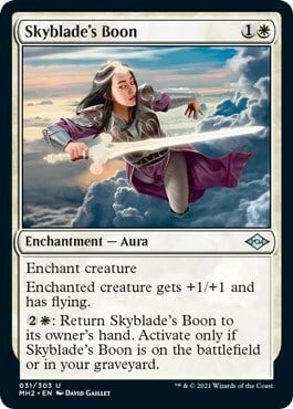 Skyblade's Boon Card Front