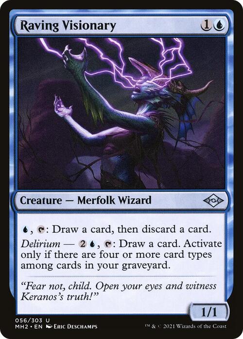 Visionaria Delirante Card Front