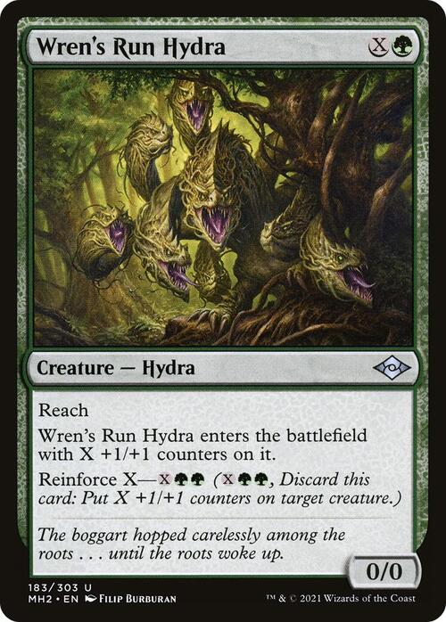 Wren's Run Hydra Card Front