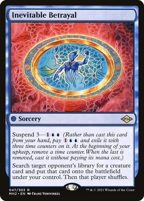 Inevitable Betrayal Card Front