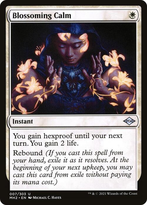 Blossoming Calm Card Front