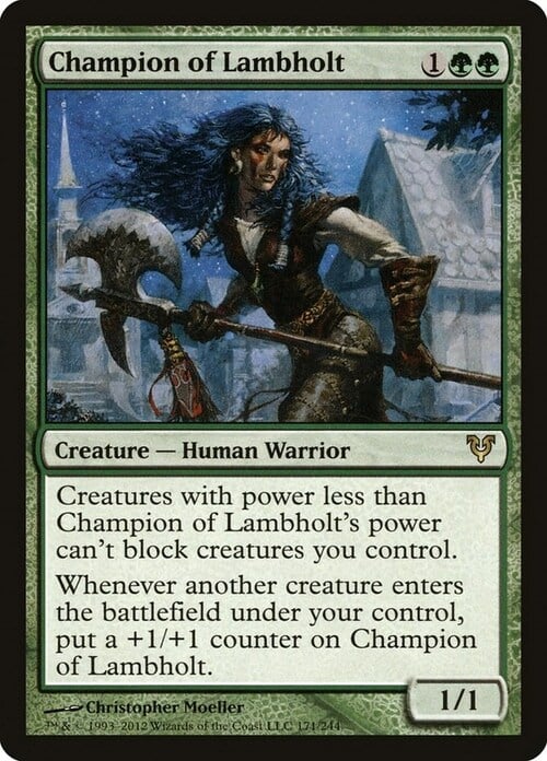 Champion of Lambholt Card Front