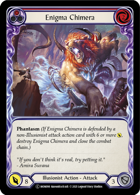 Enigma Chimera (Red) Card Front