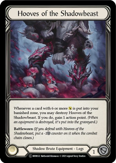Hooves of the Shadowbeast Frente