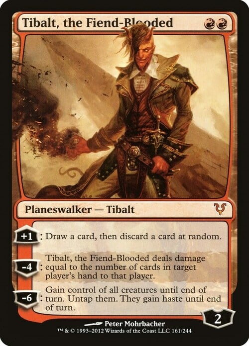 Tibalt, the Fiend-Blooded Card Front