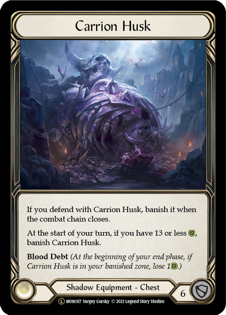 Carrion Husk Card Front