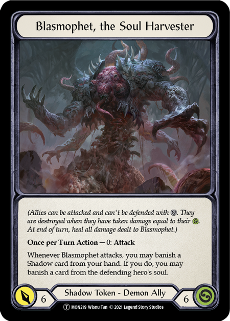 Blasmophet, the Soul Harvester Card Front