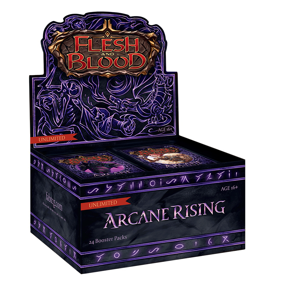 Caja de sobres de Arcane Rising - Unlimited