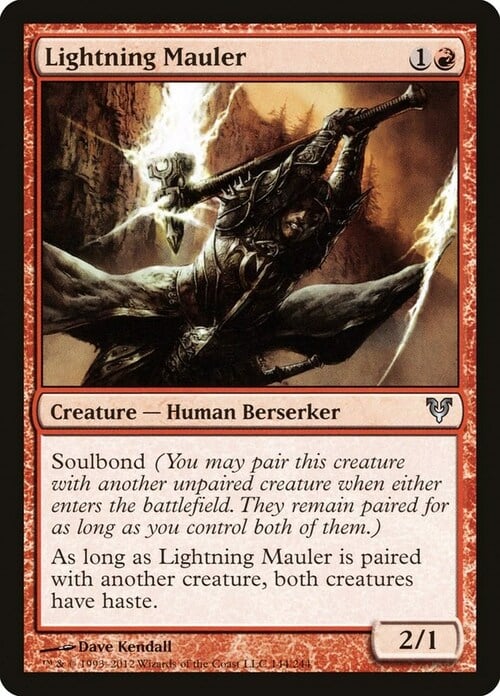 Lightning Mauler Card Front