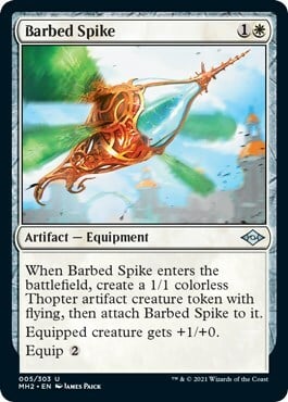 Barbed Spike Card Front