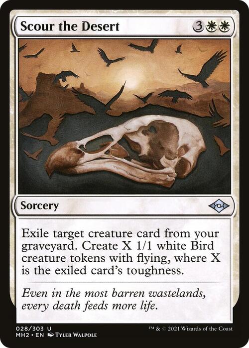 Setacciare il Deserto Card Front