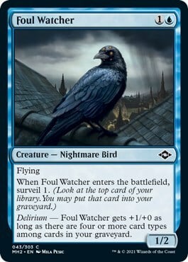 Foul Watcher Card Front