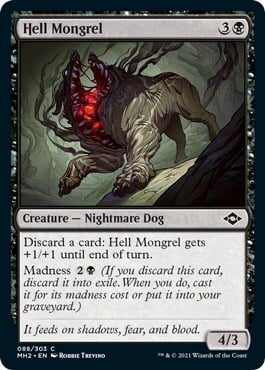 Hell Mongrel Card Front