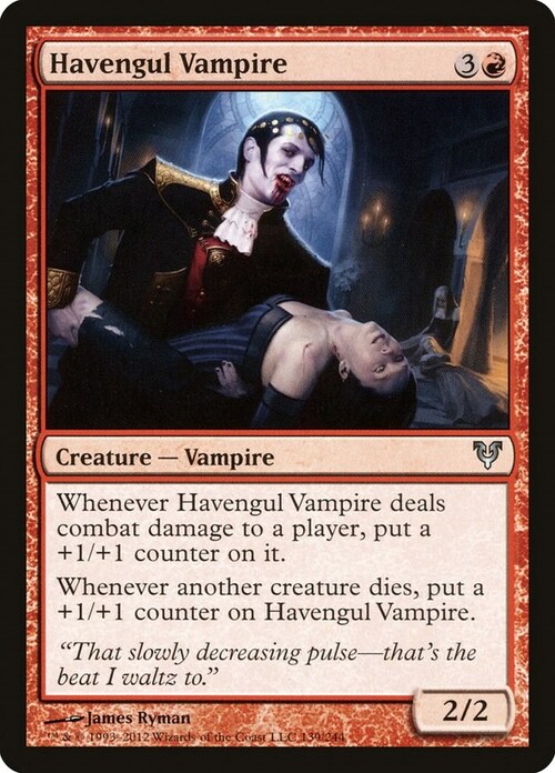 Vampiro de Havengul Frente