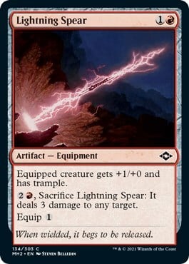 Lightning Spear Card Front